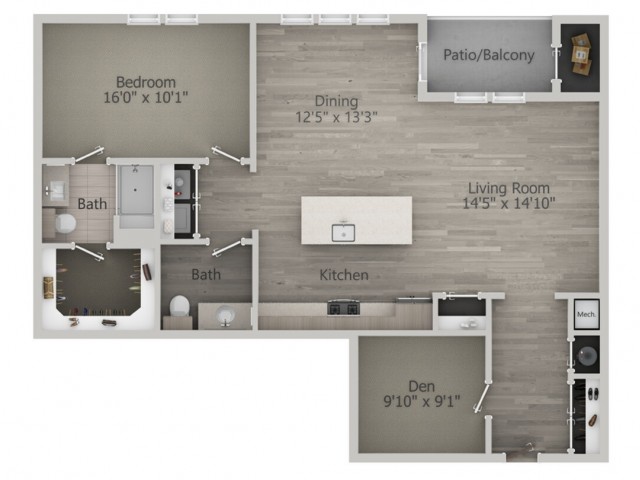 Craigville (1br+d_a) floor plan