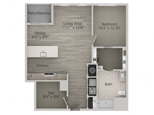 Osterville (1br+d_c-g2) floor plan