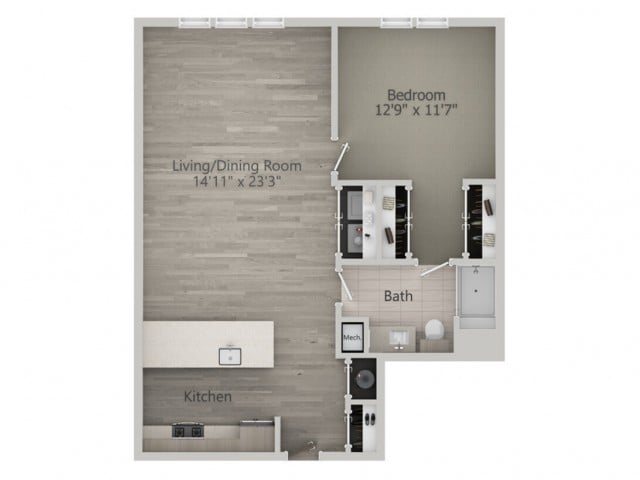 Millway (1br_b) floor plan