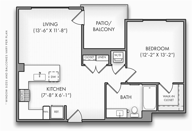 A1 floor plan