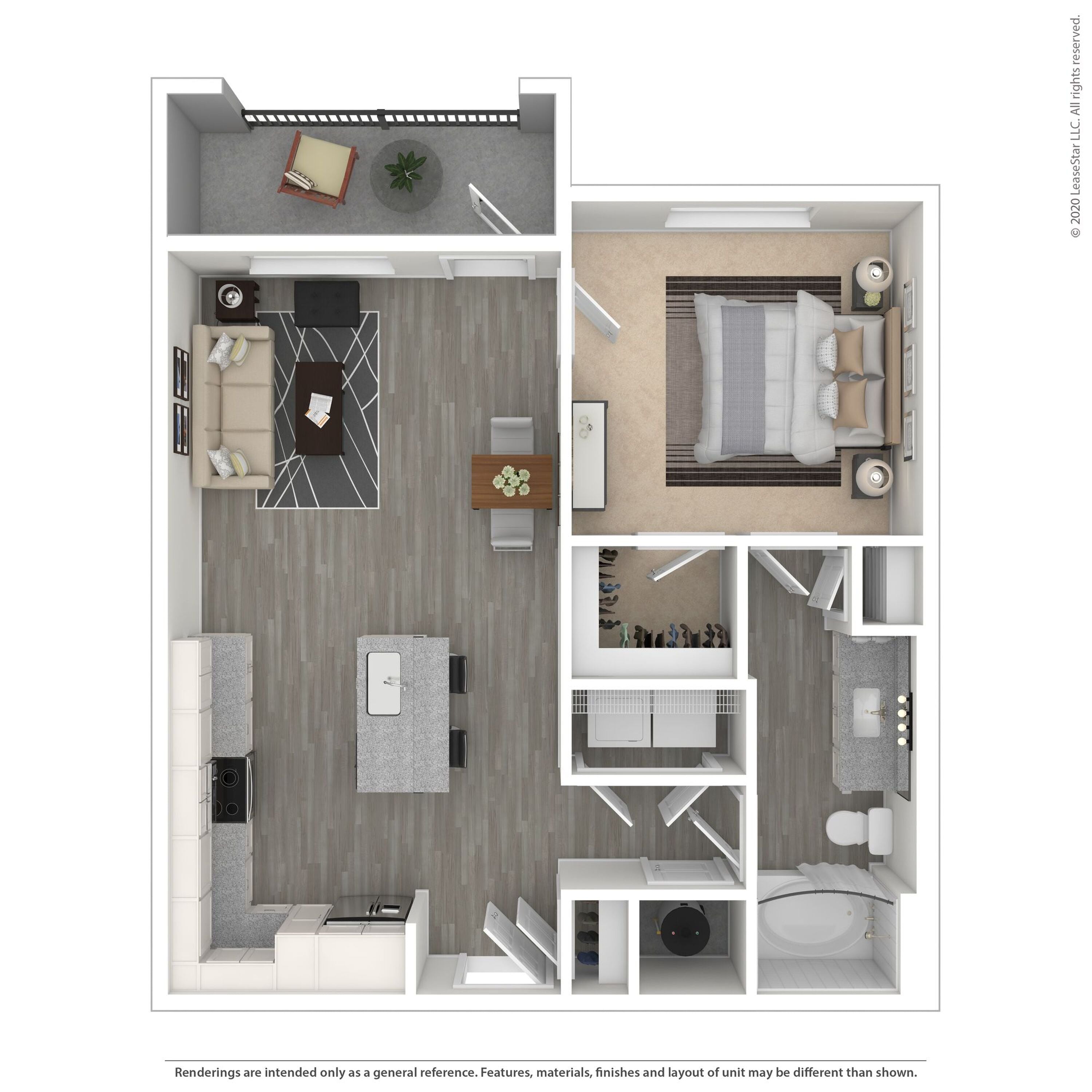 A2 floor plan