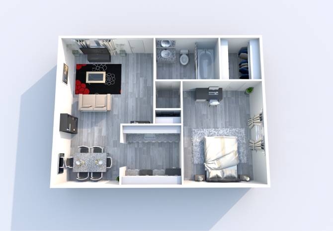 A2 floor plan