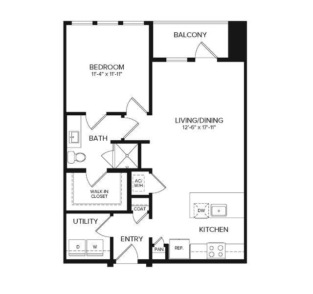 A2 floor plan