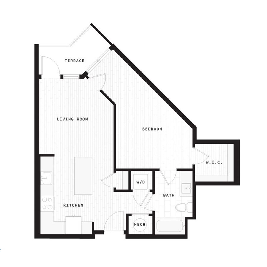 A1 floor plan