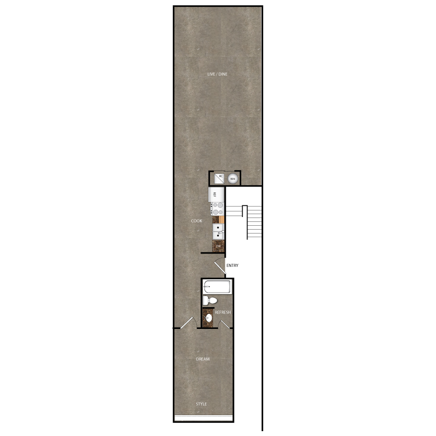 A107 floor plan