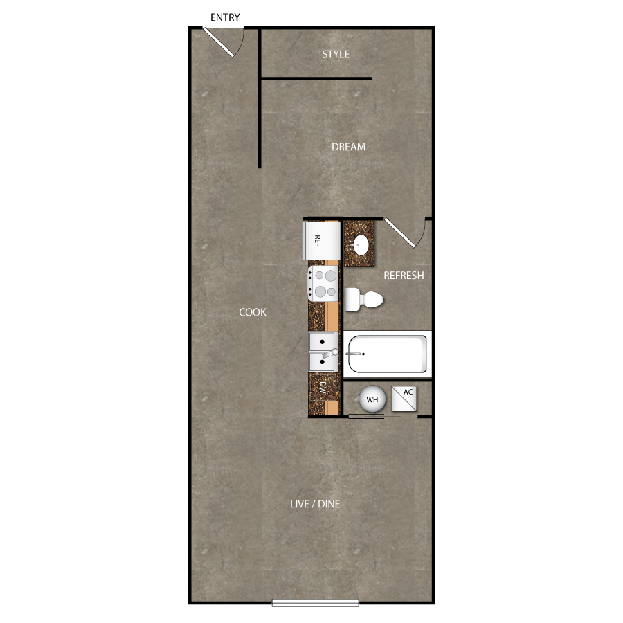 A1 floor plan