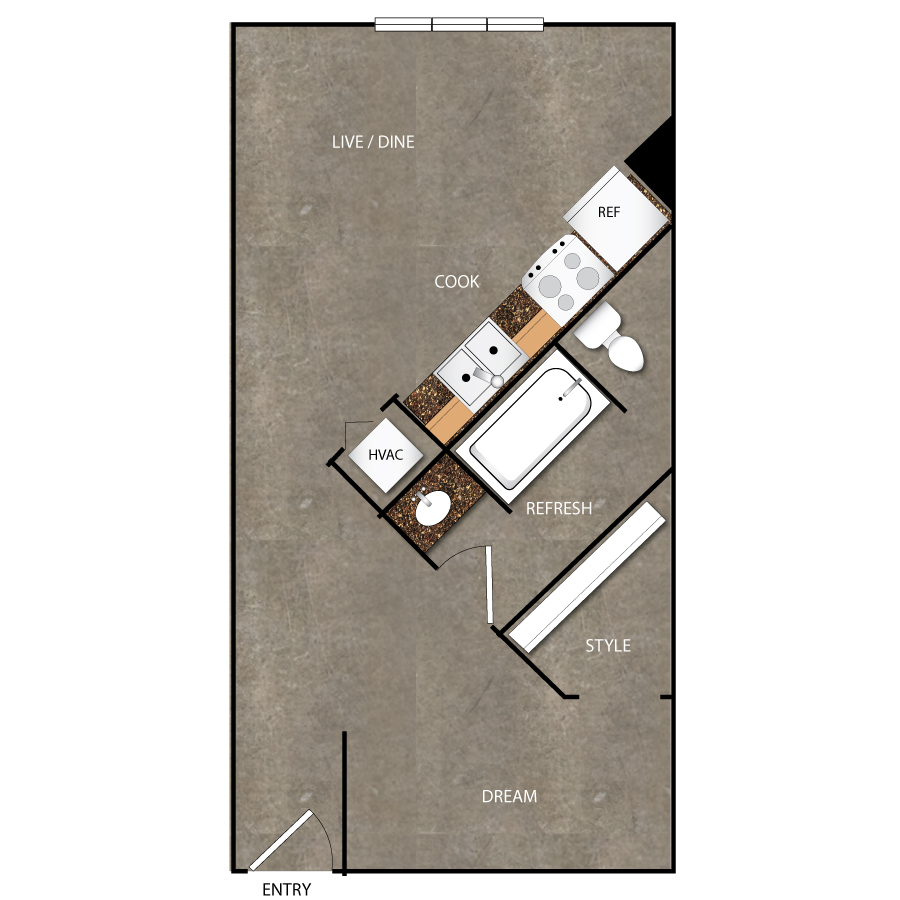 A2 floor plan