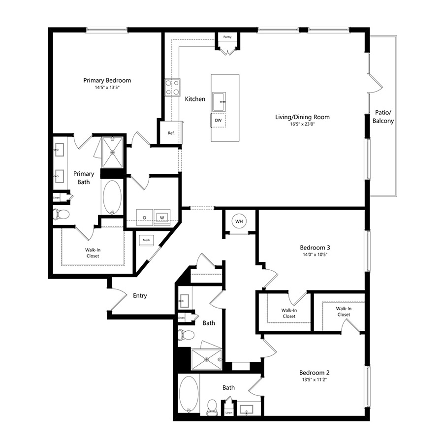 C1 floor plan