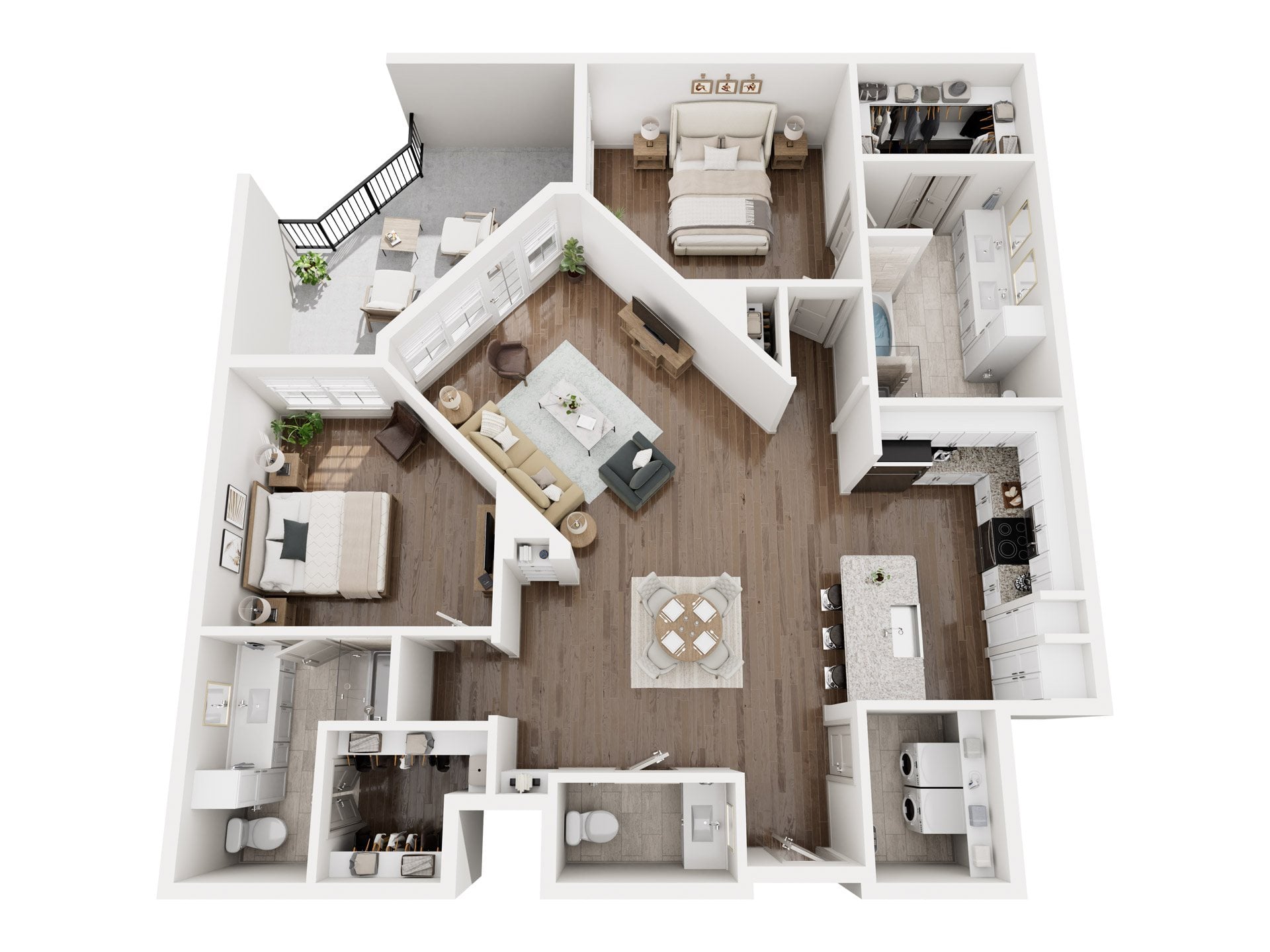 B4 floor plan