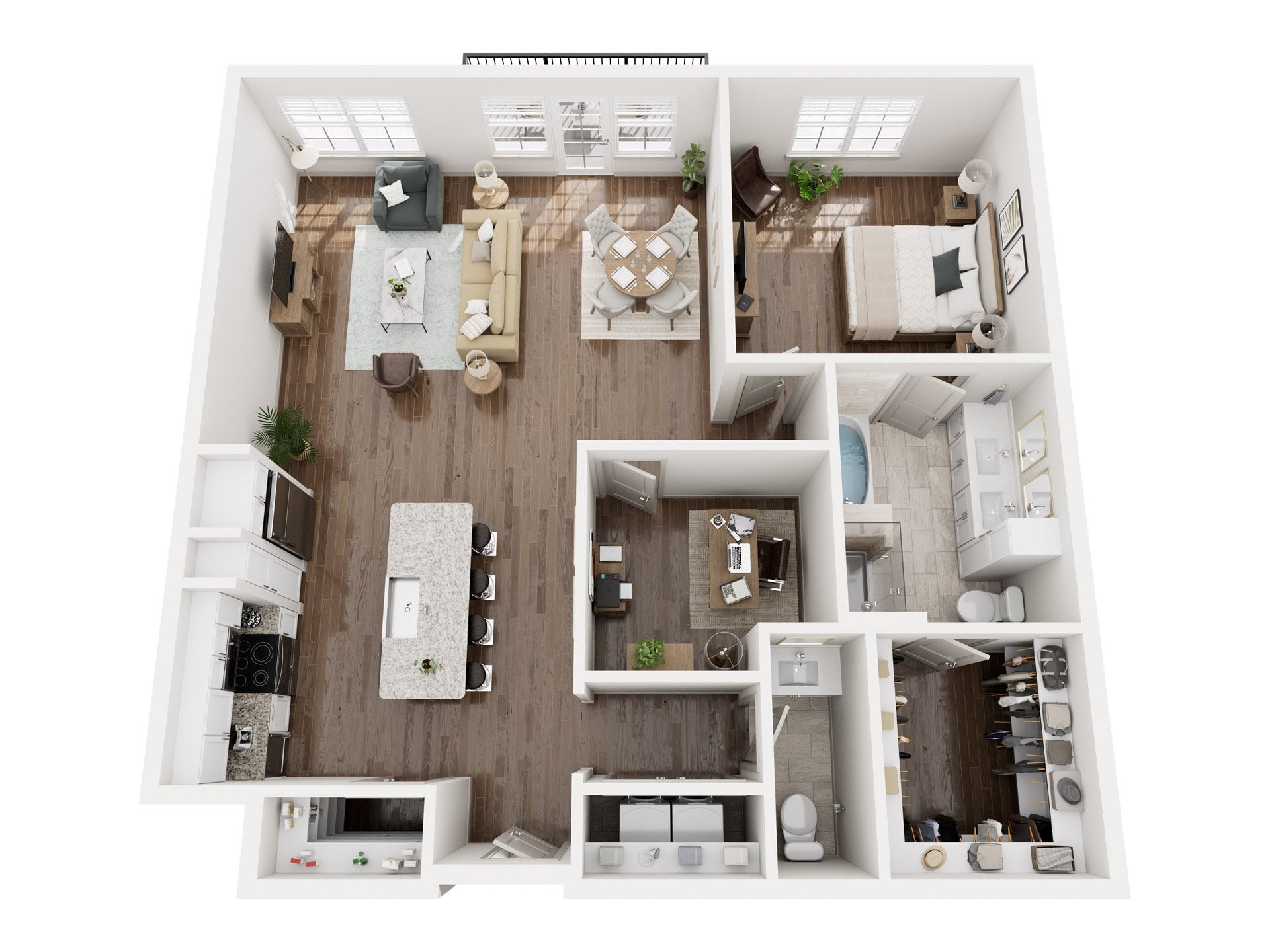 A2 floor plan