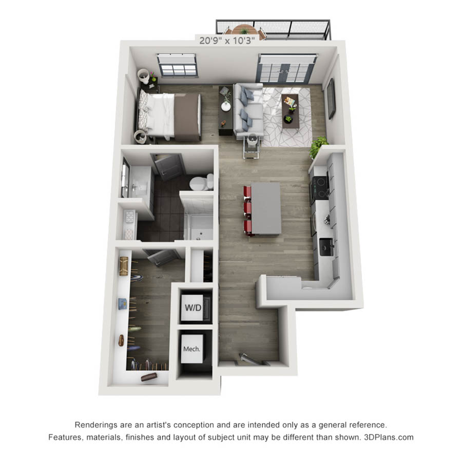 SI floor plan