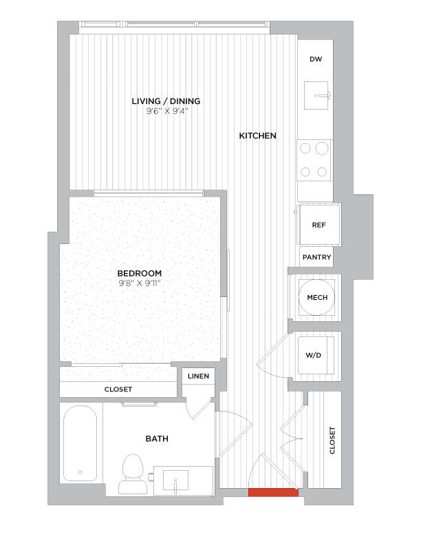 Studio-S01 West floor plan