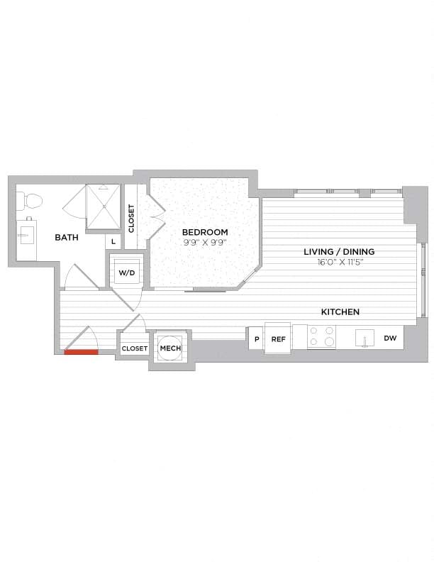 Studio-S03 East floor plan