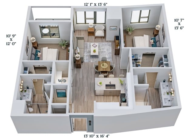 C4 floor plan