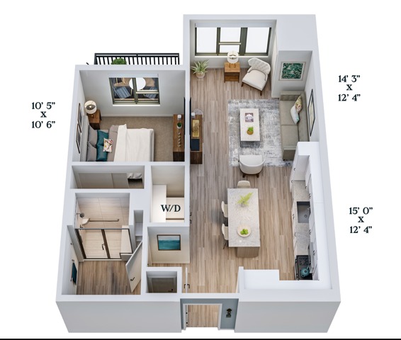B4 floor plan