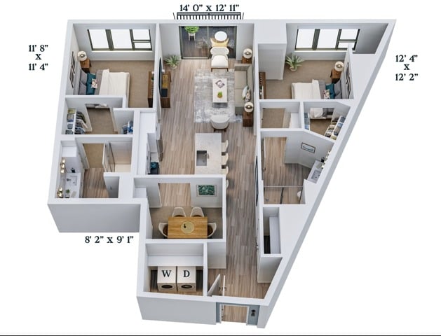 C16 floor plan