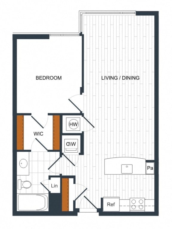 1M floor plan