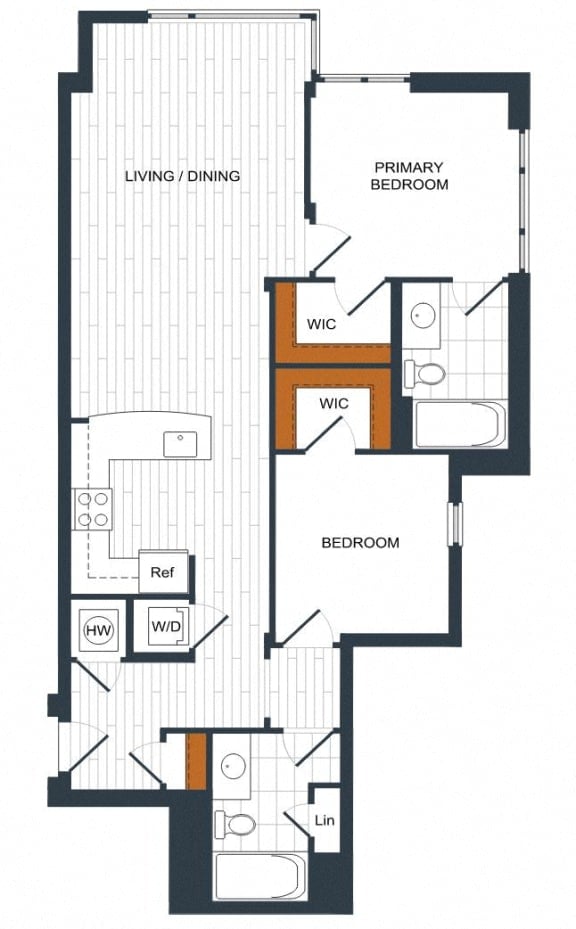 2M floor plan
