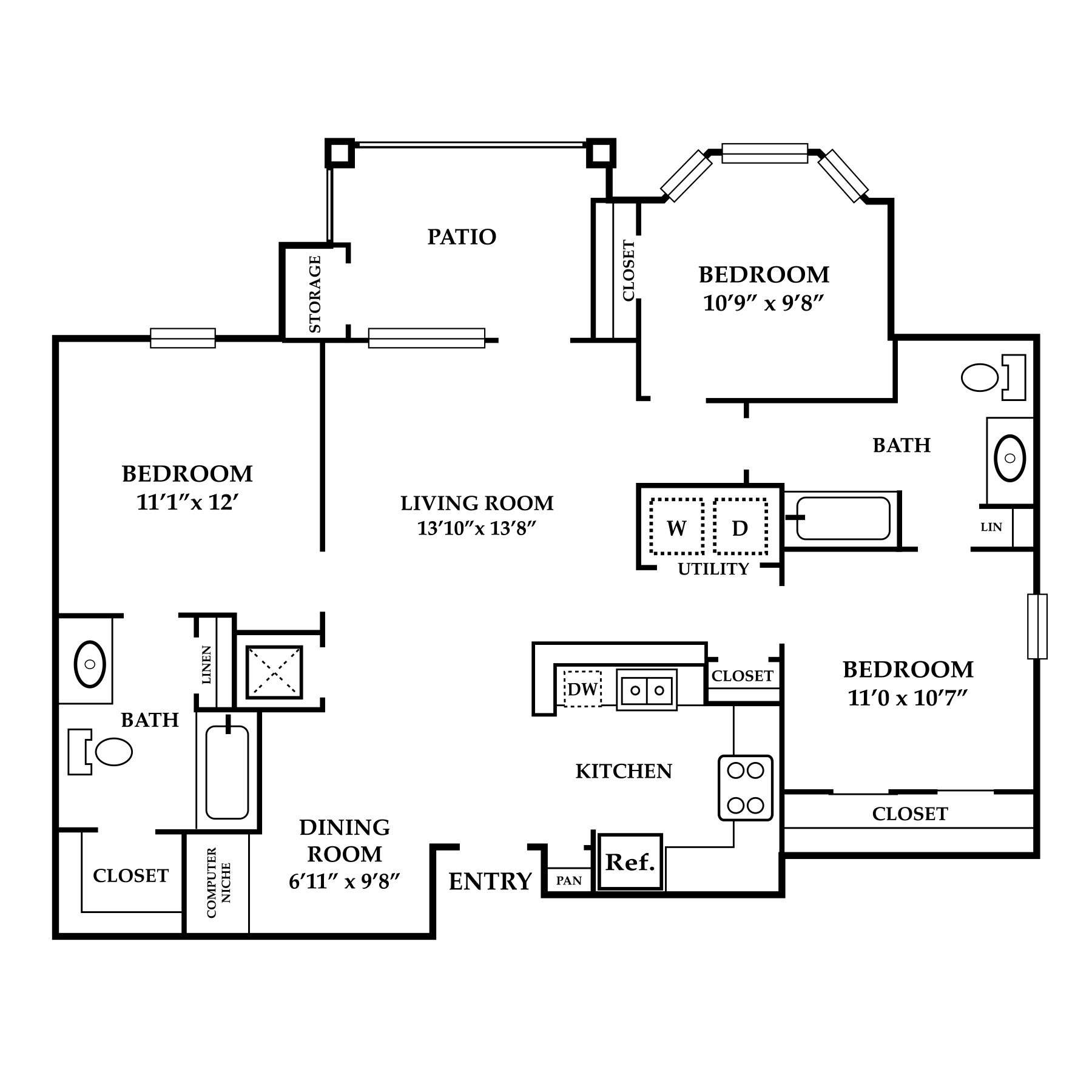 H1 floor plan