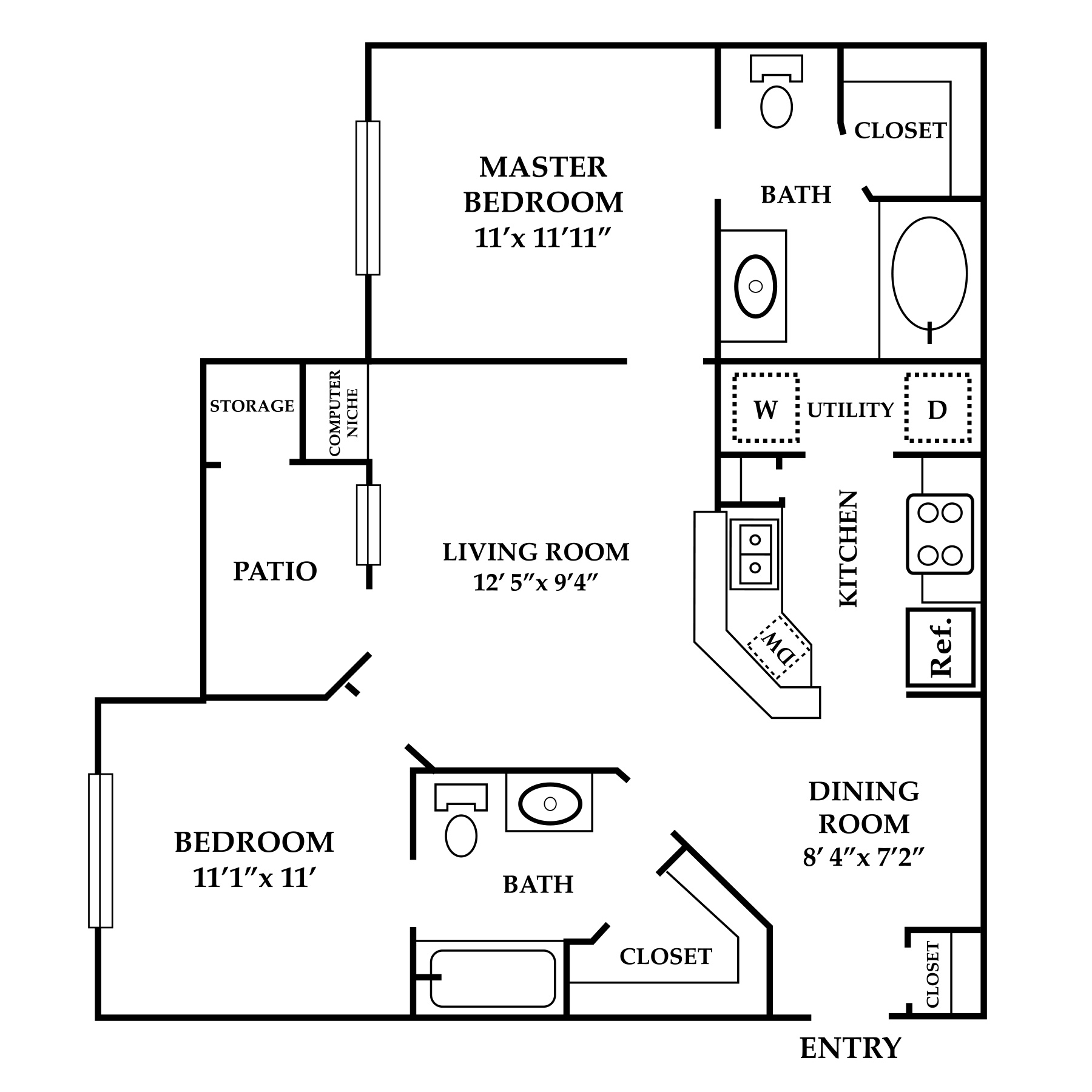 G1 floor plan