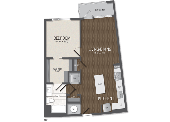 T.1C1 floor plan