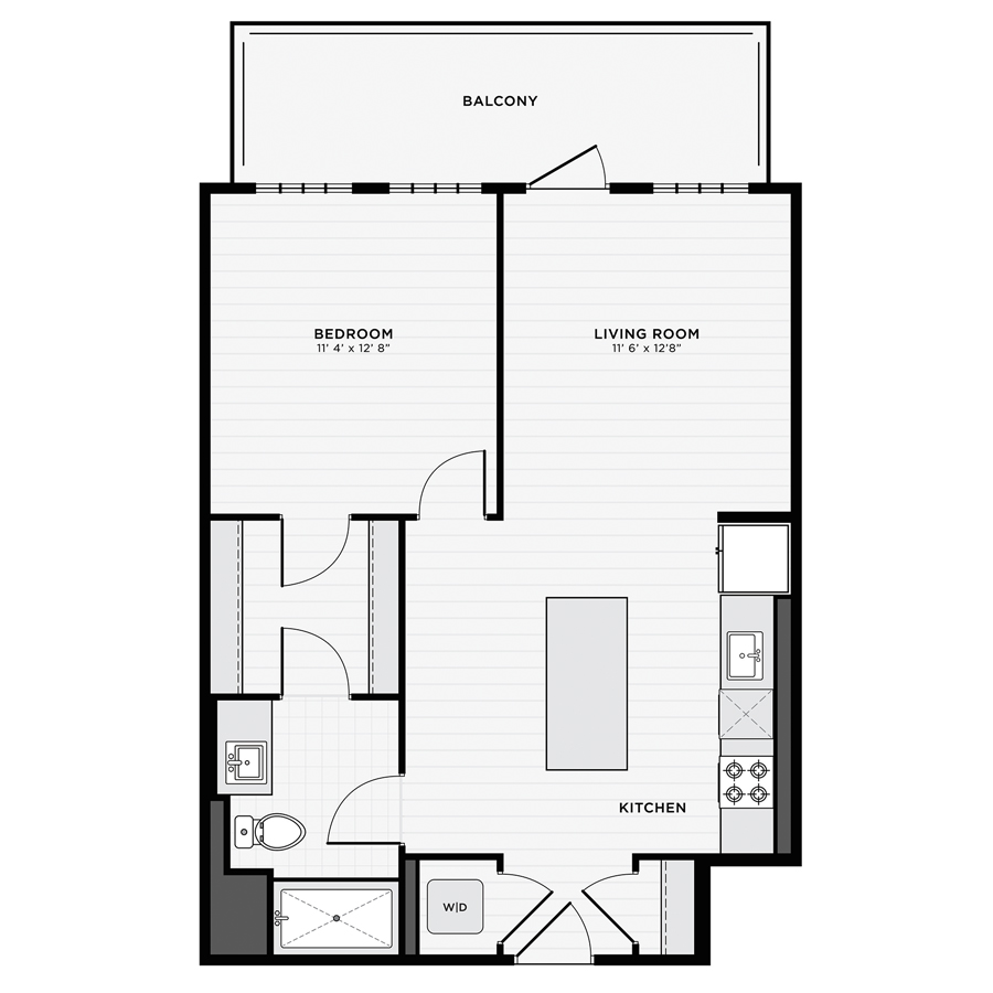 A1 floor plan