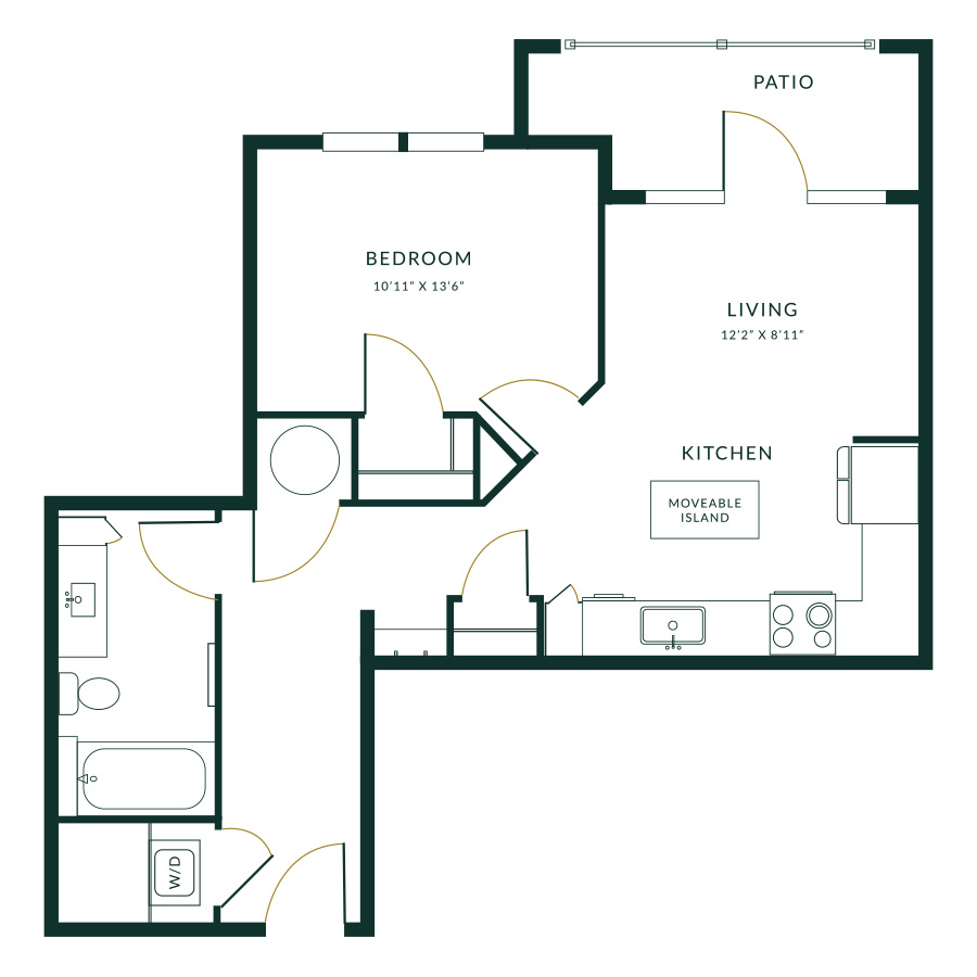 A1B floor plan