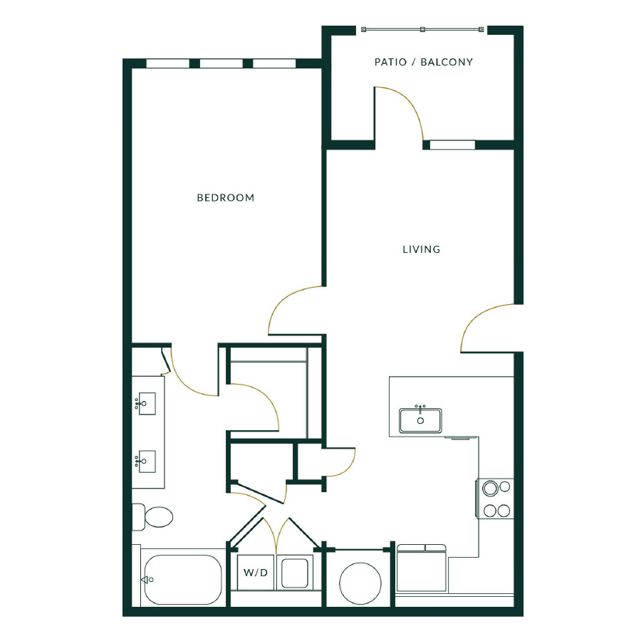 A1F floor plan