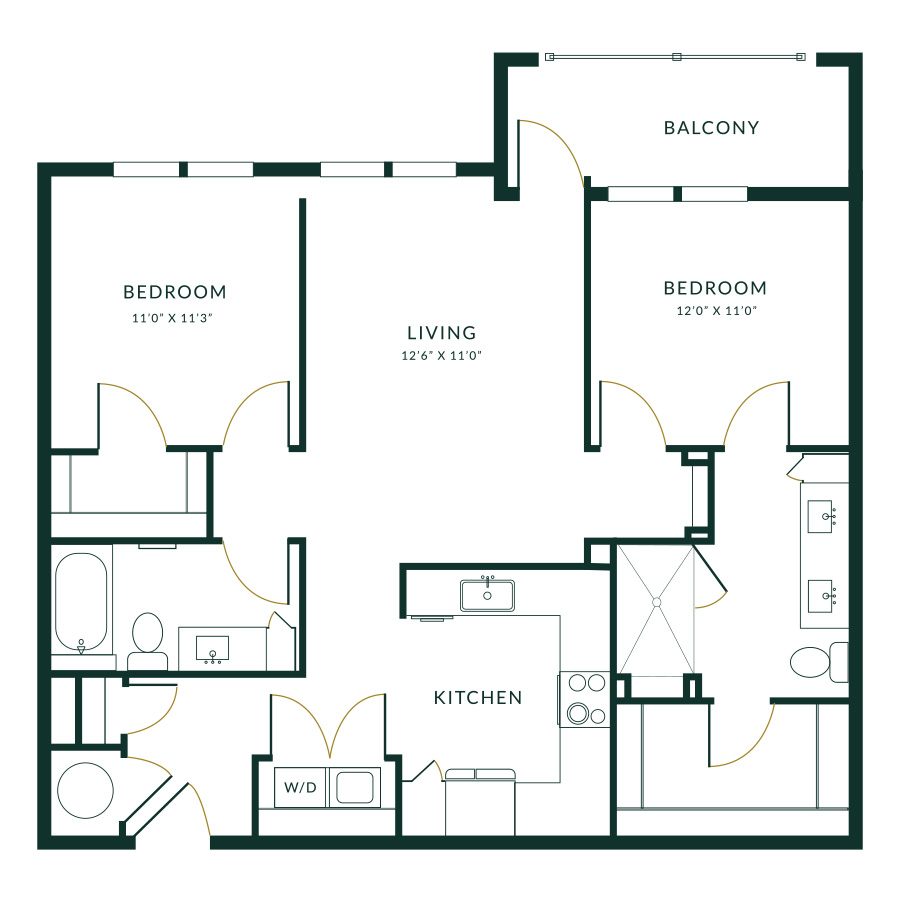 B2C floor plan