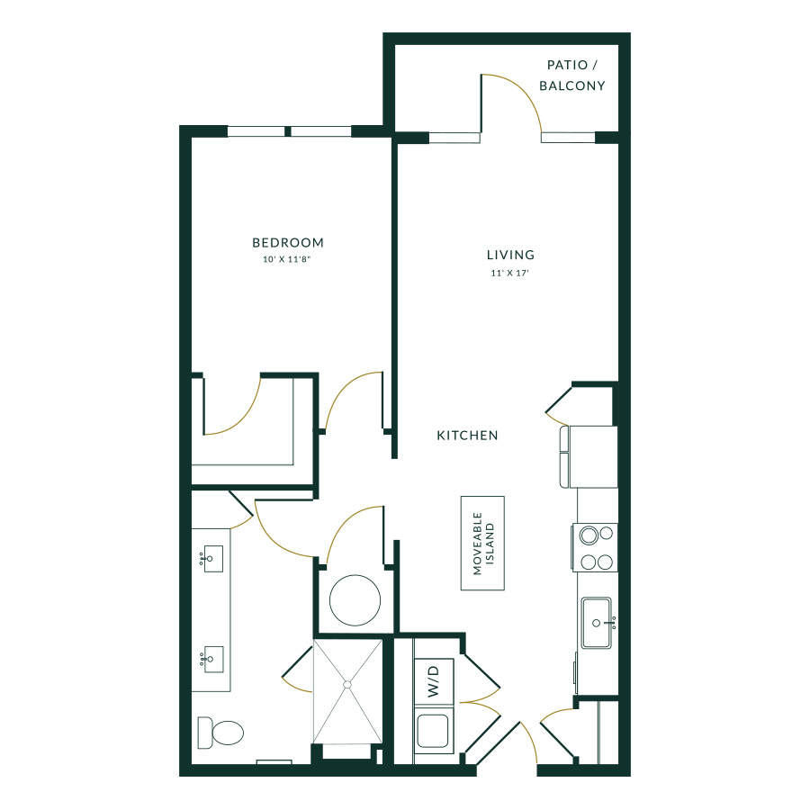 A1C floor plan