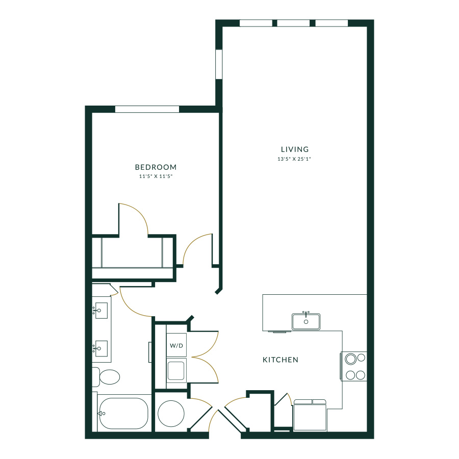 A1S floor plan