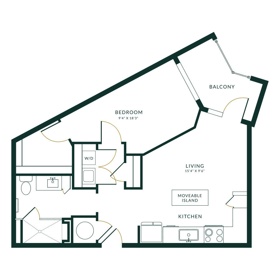 A1D floor plan