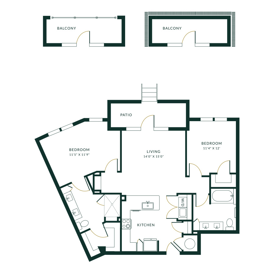 B2J floor plan