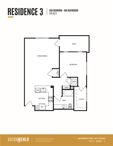 Residence 3 floor plan