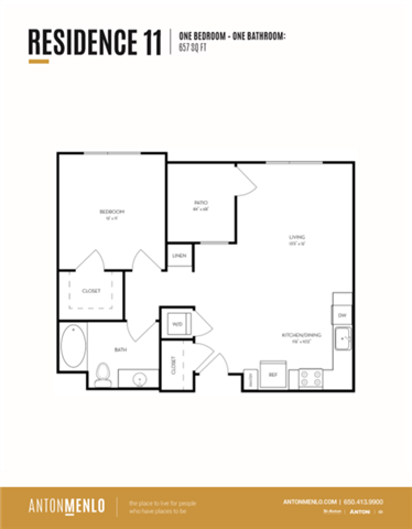 Residence 11 floor plan