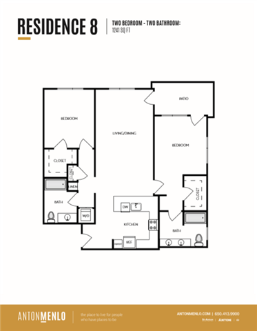 Residence 8 floor plan
