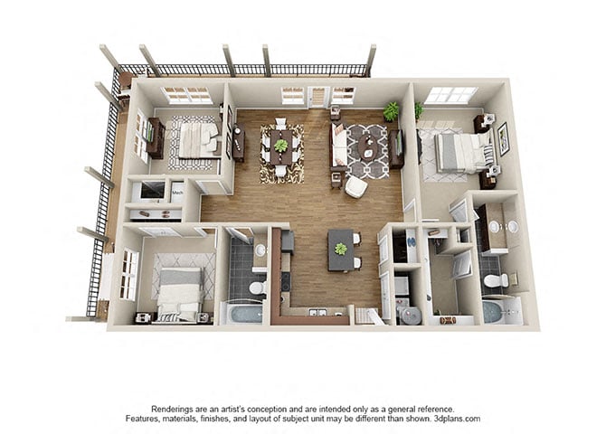 C1 floor plan