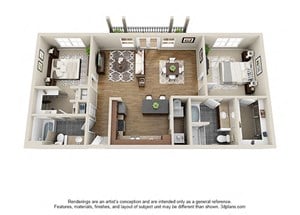 B2R floor plan