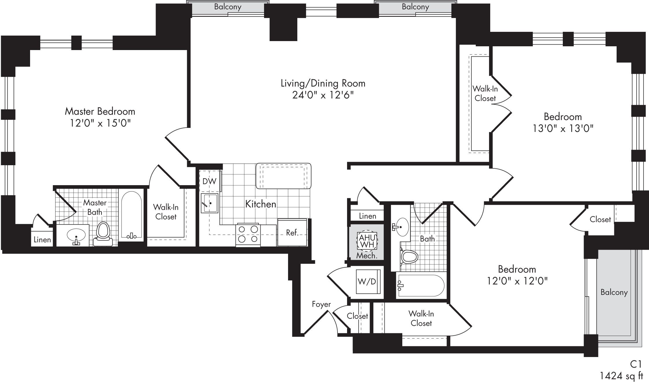 C1 floor plan