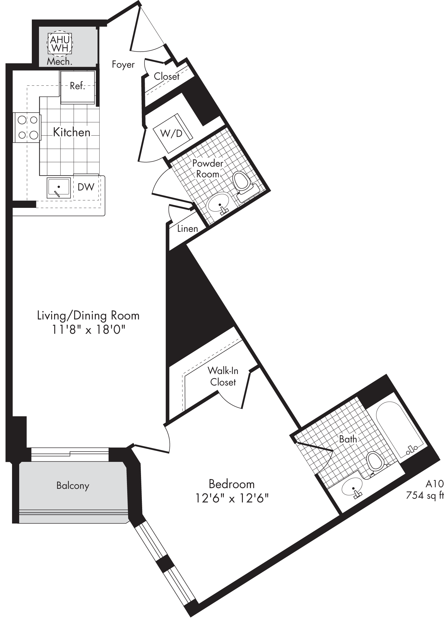 A10 floor plan