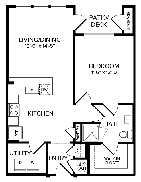 A2 floor plan