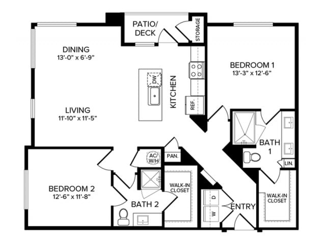 B2D floor plan