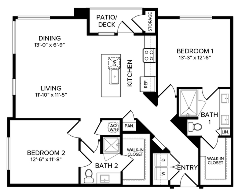 B2 floor plan