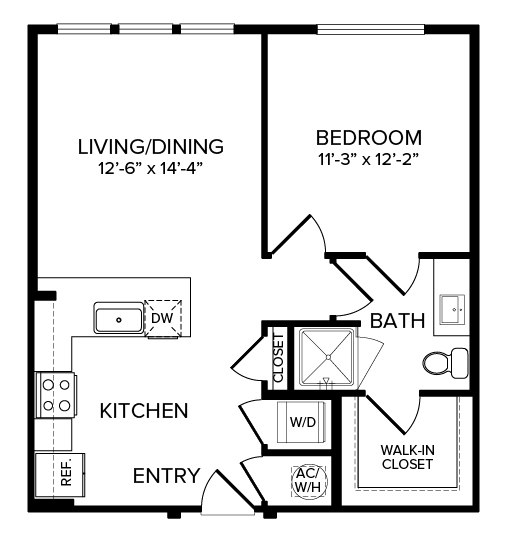 A1 floor plan