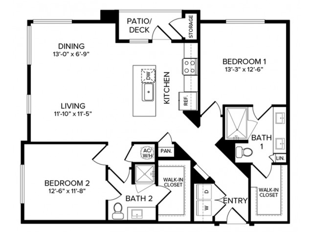 B2B floor plan