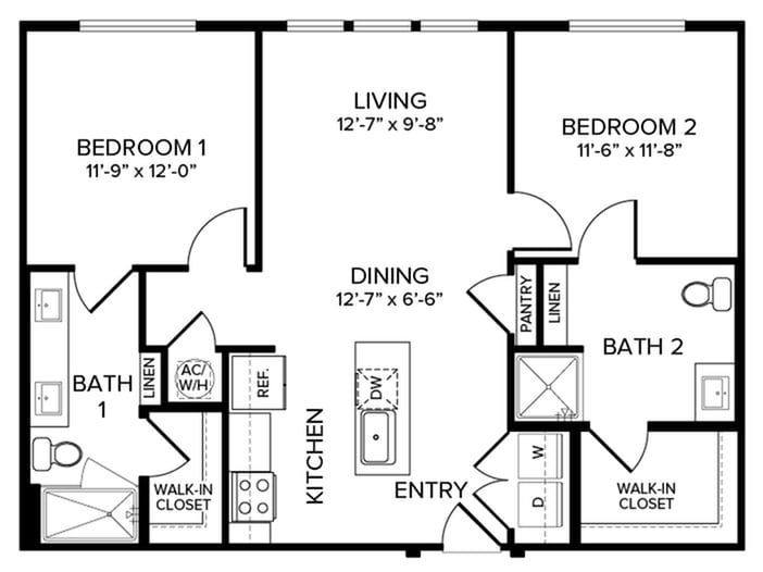 B1-HC floor plan