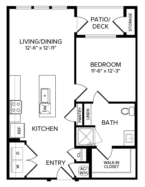 A2-HC floor plan