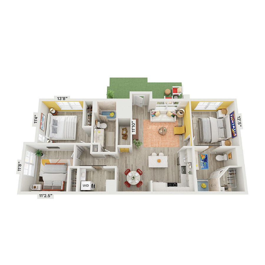 C1 floor plan