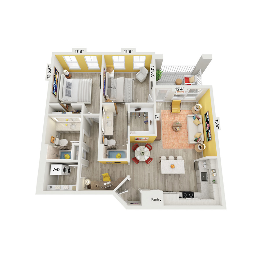 B2 floor plan
