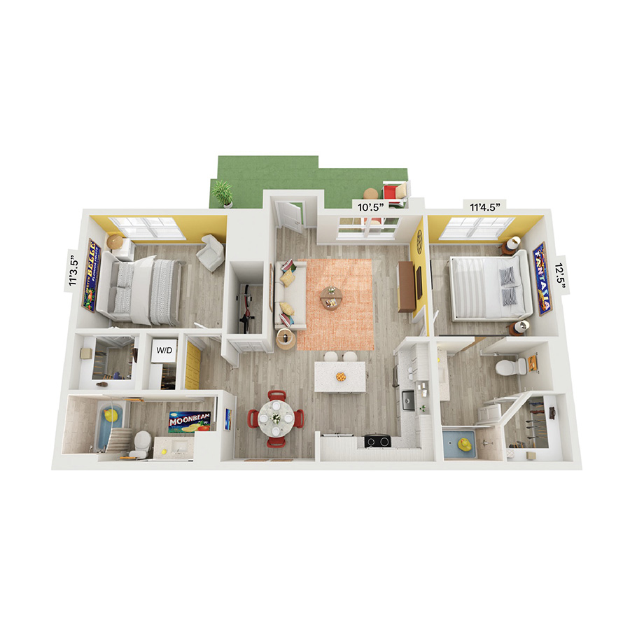 B3 floor plan
